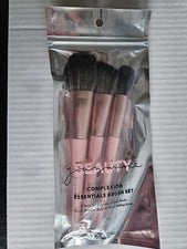 Juego de brochas JAZMINE BEAUTY Complexion Essentials en ángulo, bronceador y ajuste de detalles
