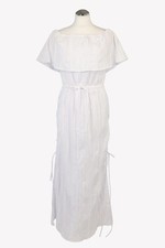 Marlu Damen Kleid Gr. 36 Weiß NEU Kleid Maxikleid Dress