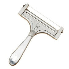 Cepillo de Quesos 15 x 11,5 x 1,5 cm Grosor Ajustable Auxiliar de Cocina Plata
