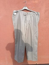 Pantalones chinos Best Fashion para hombre talla grande y alta W41 L33 nuevos con etiquetas grises