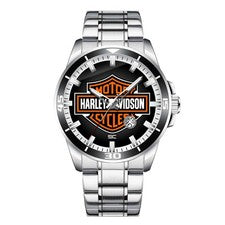 Orologio da polso in Acciaio per amanti Harley & Davidson Passion Moto Biker