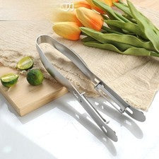 Pelador de cocina herramienta acero inoxidable doble borde para frutas y verduras