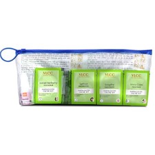Kit facial VLCC Salon Series Insta Glow para saludable y brillante 240 g + 12 ml