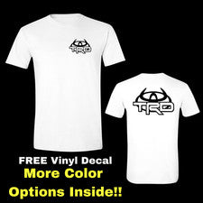Camiseta TRD PRO Estilo Suave Toyota Sport Tacoma Tundra ¡con CALCOMANÍAS GRATIS!!