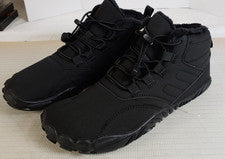 Bota negra de medianoche ilimitada Grounded Footwear unisex - Elige la talla