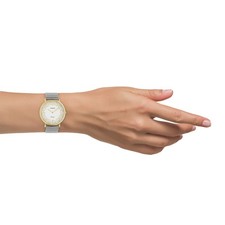 Oozoo Reloj de Pulsera Mujer Vintage Series Análogo Acero Inox Plata UOC20135