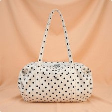 Bolsa de Lona con Puntos Suave Weekender Ligera para Ocio, Oficina, Mujer,