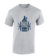 BOURNEMOUTH BOTELLA DE PLAYA PARA HOMBRES CAMISETA FRESCA VERANO REINO UNIDO DISEÑO MODA LINDO TOP