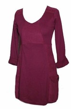 KLEID TUNIKA MINIKLEID BROMBEER BERRY LILA coulors of the worlds 32 34 XS NEU