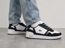 Zapatillas deportivas hombre Lacoste T-CLIP talla 42 azul oscuro
