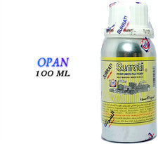 Aceite de perfume concentrado Surrati Opan, envasado de 100 ml, aceite Attar.