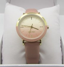 NUEVO Reloj Pulsera Nine West Oro Rosa y Crema Ombre Para Mujer