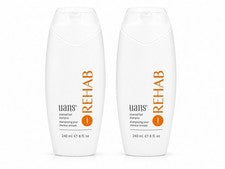 Champú para cabello estresado UANS Rehab 1 8 fl oz / 240 ml Duo cuidado profesional