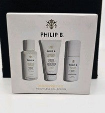 Philip B Discovery Kit Colección Sin Peso Champú Acondicionador Cuidado del Cabello Nuevo