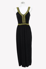 Vestido mujer French Connection talla 34 negro NUEVO maxivestido Dress