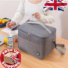 Bolsa de almuerzo aislada de gran capacidad impermeable enfriador térmico de mano hombro