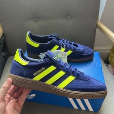 Reino Unido 10.5 Adidas Balonmano Especial Hombre’s Entrenadores Azul Amarillo JR3845
