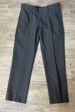 Pantalones expandibles 40x30 Louis Martin grises repelentes al agua ajuste cómodo 40x30 nuevos con etiquetas