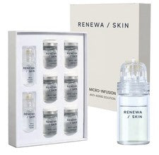 Sistema facial RenewaSkin Micro Infusión solución antienvejecimiento, kit de cuidado facial .C2