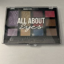Paleta de sombras de ojos Beauty Treats All About Eyes brillo colorido 10 colores