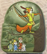 Mini Mochila Disney Loungefly Robin Hood Sherwood Forest Nueva con Etiquetas