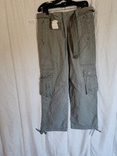 Pantalones cargo Beyond The Limit Style P122 color gris claro talla 34 X 32