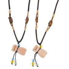 2 Pcs Aromatherapy Jewelry Perfume Pendant Essence Bottle Necklace
