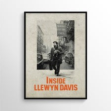 2013 INSIDE LLEWYN DAVIS - Cartel de película estampado A3 A4 A5 - Decoración del hogar