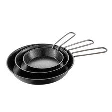 klappbare Bratpfanne für Camping Outdoor Kochen 12 cm kompakt
