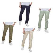 Tom Tailor Pantalón Chino Hombre Regular Fit Stretch Tejido Denim Sin Patrón