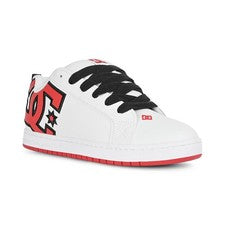 Zapatos de skate DC Court Graffik - blancos/rojos/negros