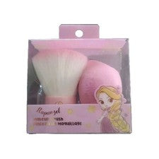 ¡NUEVO EN CAJA! JUEGO DE BROCHAS Y ESPONJAS DE MAQUILLAJE KABUKI