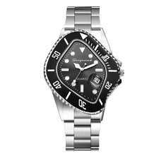 Waterproof Mens Watch Stainless Steel Quartz Date Luminous Luxury Wristwatch
