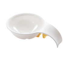 Herramienta separadora de huevos de cocina con clip de cuenco integrado para una vida cómoda