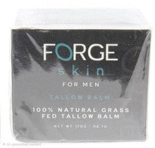 Bálsamo de sebo de carne de res Forge Skin para hombre - 1,7 oz 50 g