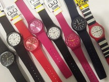 Q&Q Reloj Analogico de Cuarzo Unisex 100 Metros Impermeable para Natación y Deportes Acuáticos