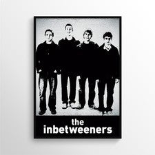 2008 The Inbetweeners - Impresión de póster de serie de TV A3 A4 A5 - Decoración del hogar/arte de pared