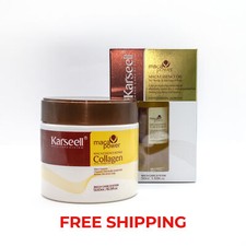 Juego de cuidado del cabello Karseell Original. Mascarilla capilar y aceite