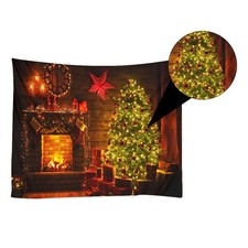 1 Pieza Alfombra Pared Colgante Navidad Hogar Colgante Adornos para Decoración