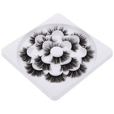 1 Caja de Pestañas Mujer Belleza Pestañas Artificiales Maquillaje Accesorio