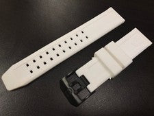 Luminox 23mm FP.L.ES Reloj Blanco Correa Goma SELLO MARINO Colormark 3050/3080/8800