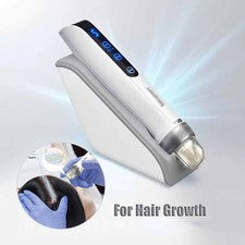Sello Derma Eléctrico 3 en 1 Inalámbrico Micro Terapia de Luz Sello Crecimiento del Cabello DPQ2