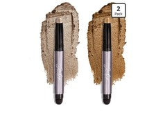 Sombra de ojos Julep Beauty 101 crema a polvo plata luz de luna miel oro brillo