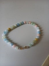 Brazalete de plata de ley 925 con piedras preciosas de colores naturales de Berly Family