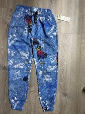 Nuevos estampados de pantalones jogger bel air look denim ropa de calle/festival moda