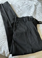 Pantalones de vestir negros para hombre Asos Design talla W 30 L 32 nuevos