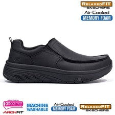 ZAPATOS DEPORTIVOS PARA HOMBRES SKECHERS ESPUMA VISCOELÁSTICA INFORMALES COMODIDAD TRABAJO SENDERISMO CAMINAR TALLA