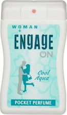 Perfume de bolsillo Engage ON Cool Aqua para mujer envío gratuito 18 ml 250 aerosoles