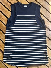 Vestido Maurice’s XL para mujer 24/7 hasta la rodilla sin mangas diseño a rayas nuevo sin etiquetas
