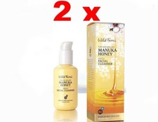 2 x Limpiador Facial Suave con Miel de Manuka Wild Helechos 140 ml - Hecho en Nueva Zelanda